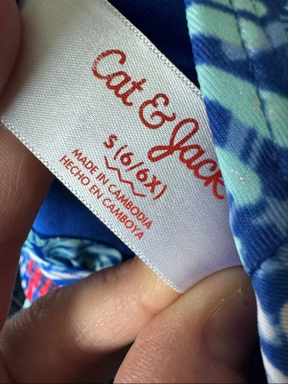 Cat & Jack Girls One-Piece Swimsuit